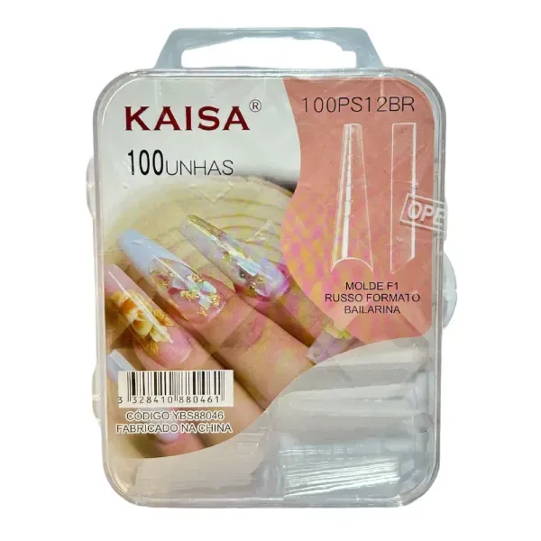 9055 - Molde Unha F1 Bailarina 100un D-Z 9055 - Molde Unha F1 Bailarina 100un D-Z